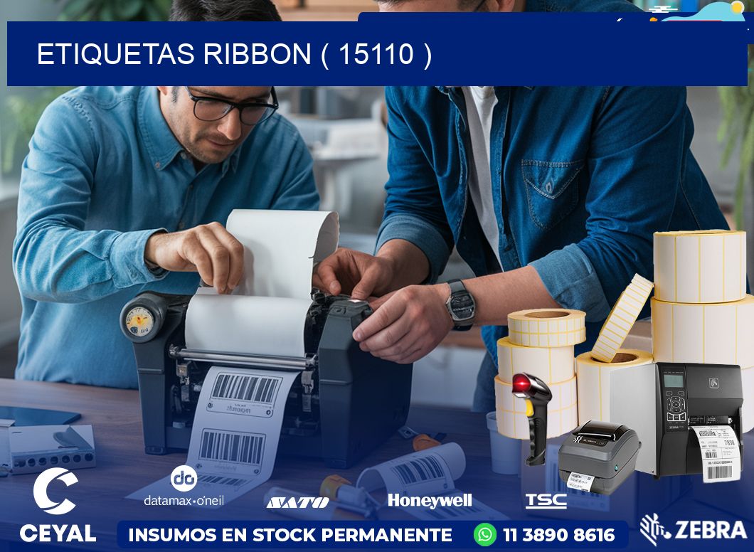 ETIQUETAS RIBBON ( 15110 )