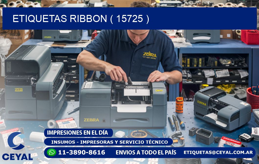 ETIQUETAS RIBBON ( 15725 )