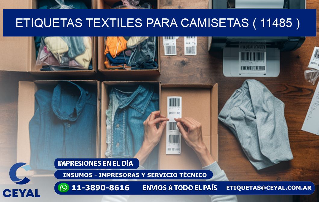 ETIQUETAS TEXTILES PARA CAMISETAS ( 11485 )