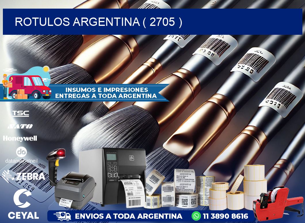 ROTULOS ARGENTINA ( 2705 )