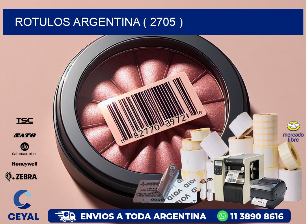 ROTULOS ARGENTINA ( 2705 )