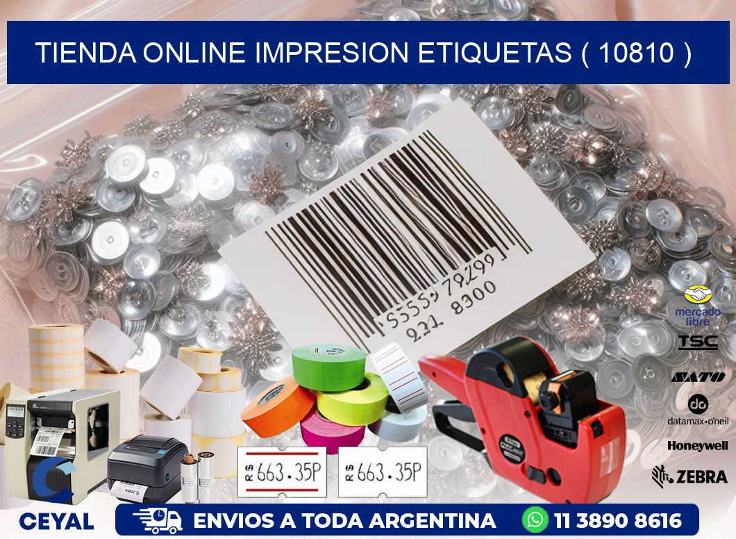 TIENDA ONLINE IMPRESION ETIQUETAS ( 10810 )