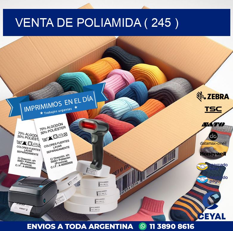 VENTA DE POLIAMIDA ( 245 )