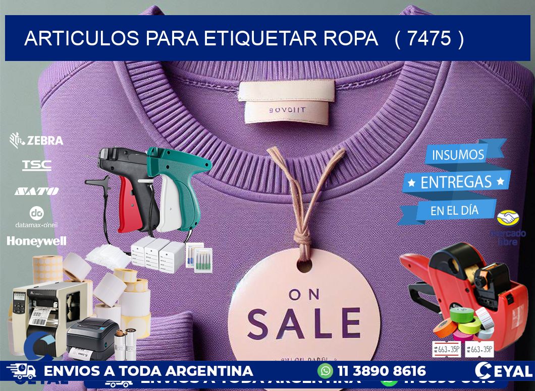 articulos para etiquetar ropa   ( 7475 )