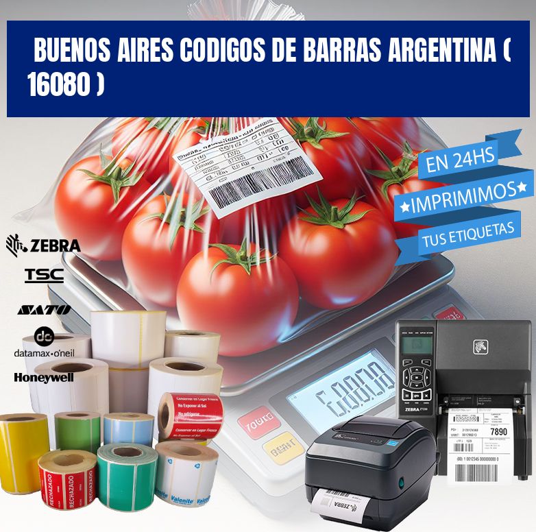 buenos aires codigos de barras argentina ( 16080 )