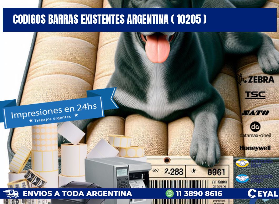 codigos barras existentes argentina ( 10205 )