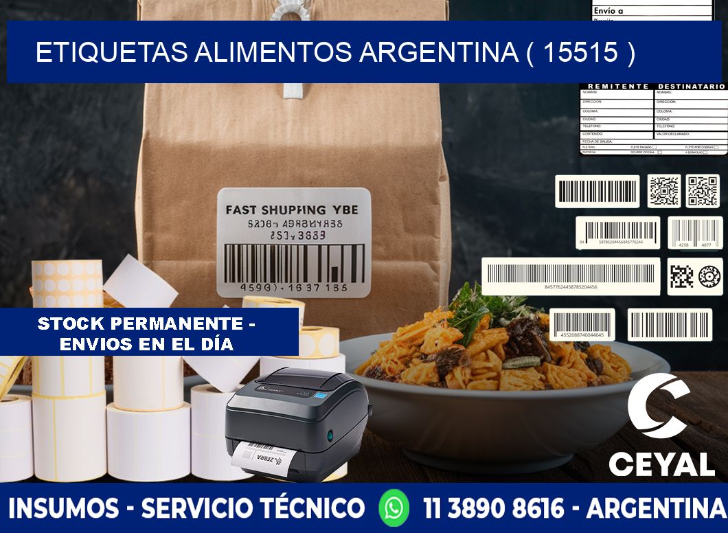 etiquetas alimentos argentina ( 15515 )