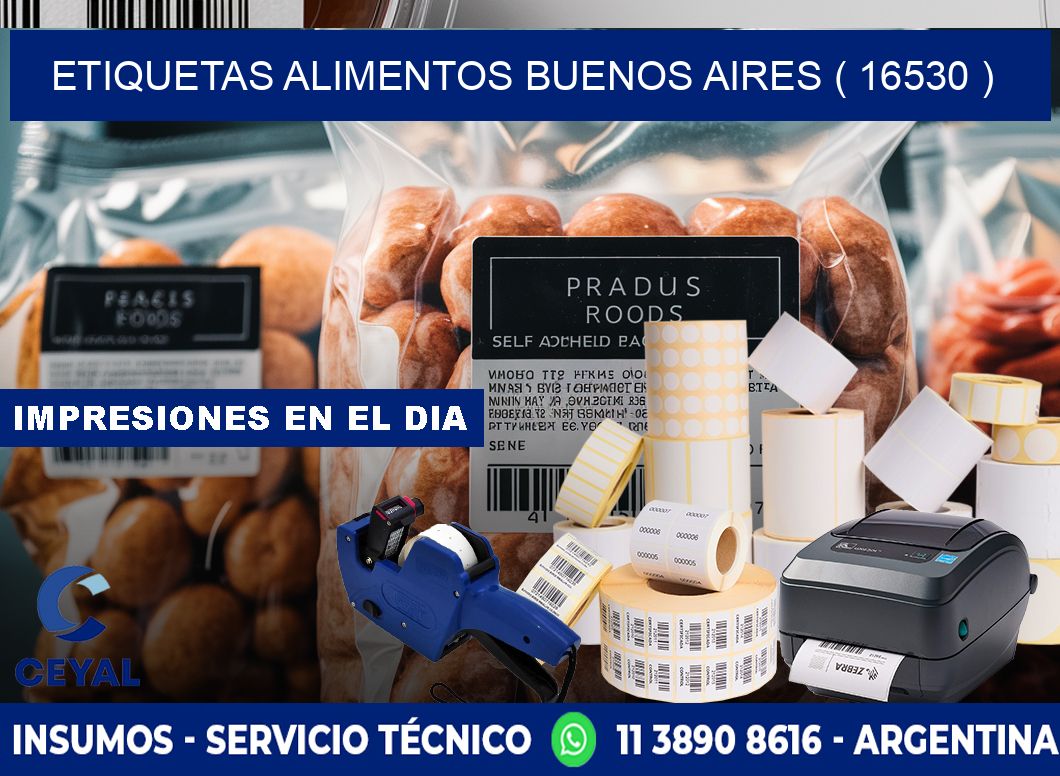etiquetas alimentos buenos aires ( 16530 )