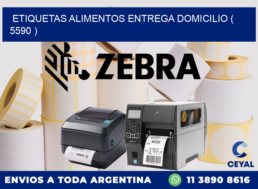 etiquetas alimentos entrega domicilio ( 5590 )