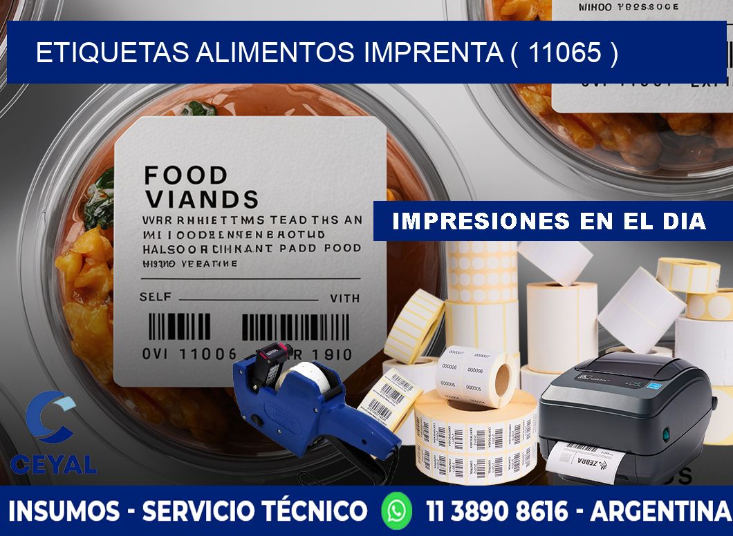 etiquetas alimentos imprenta ( 11065 )