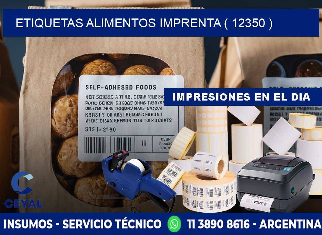 etiquetas alimentos imprenta ( 12350 )