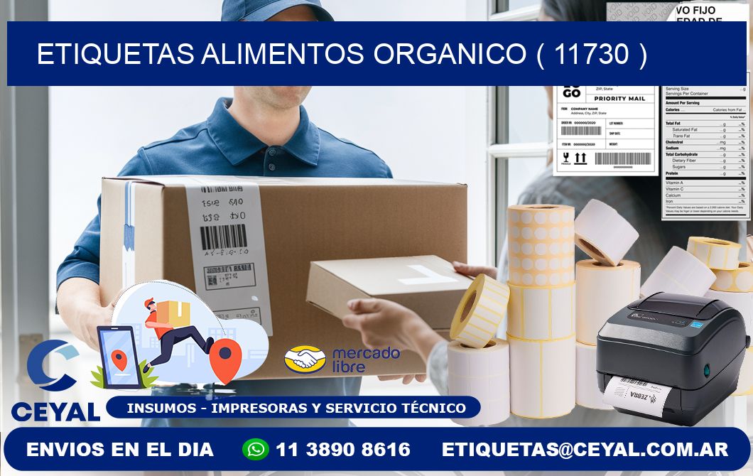 etiquetas alimentos organico ( 11730 )