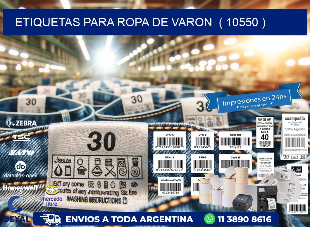 etiquetas para ropa de varon  ( 10550 )
