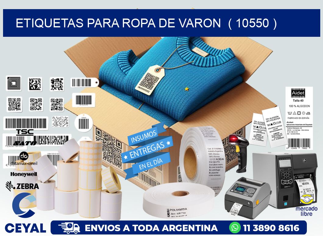 etiquetas para ropa de varon  ( 10550 )