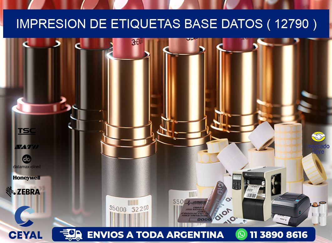 impresion de etiquetas base datos ( 12790 )