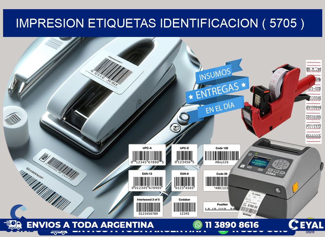impresion etiquetas identificacion ( 5705 )