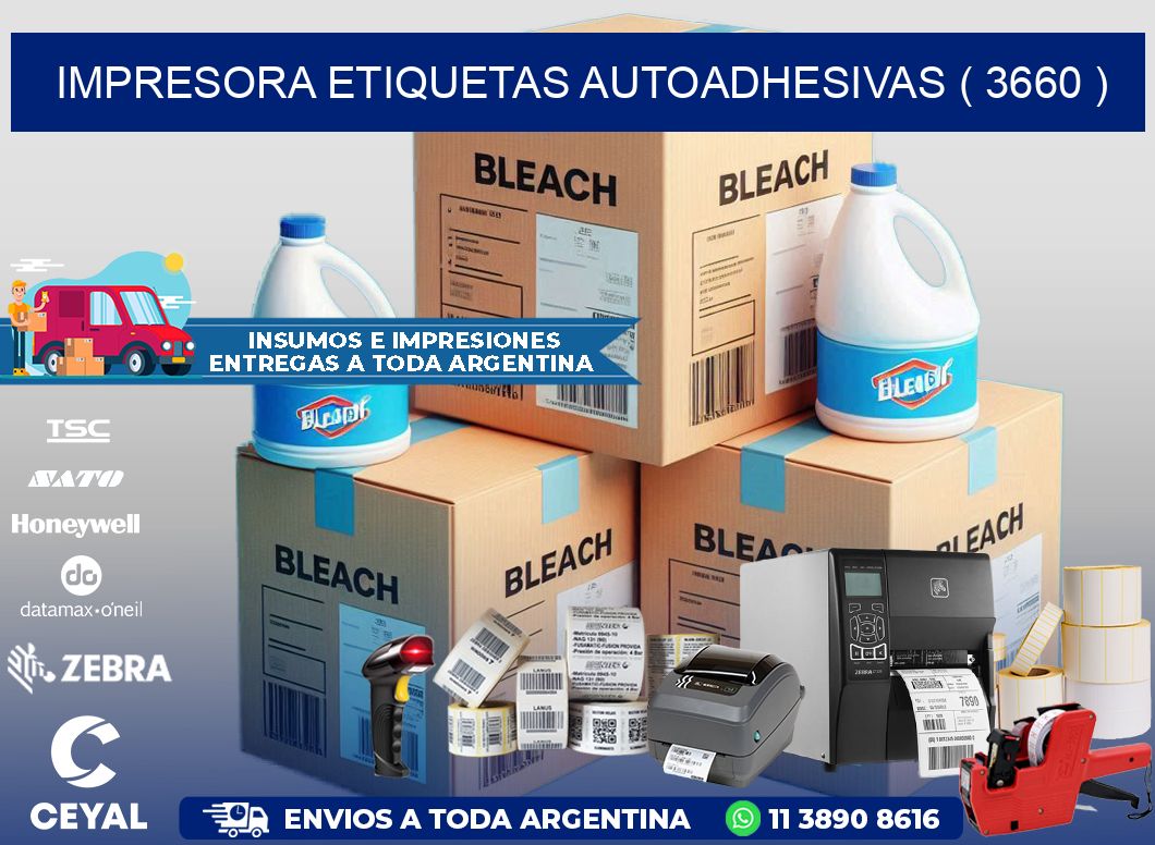 impresora etiquetas autoadhesivas ( 3660 )