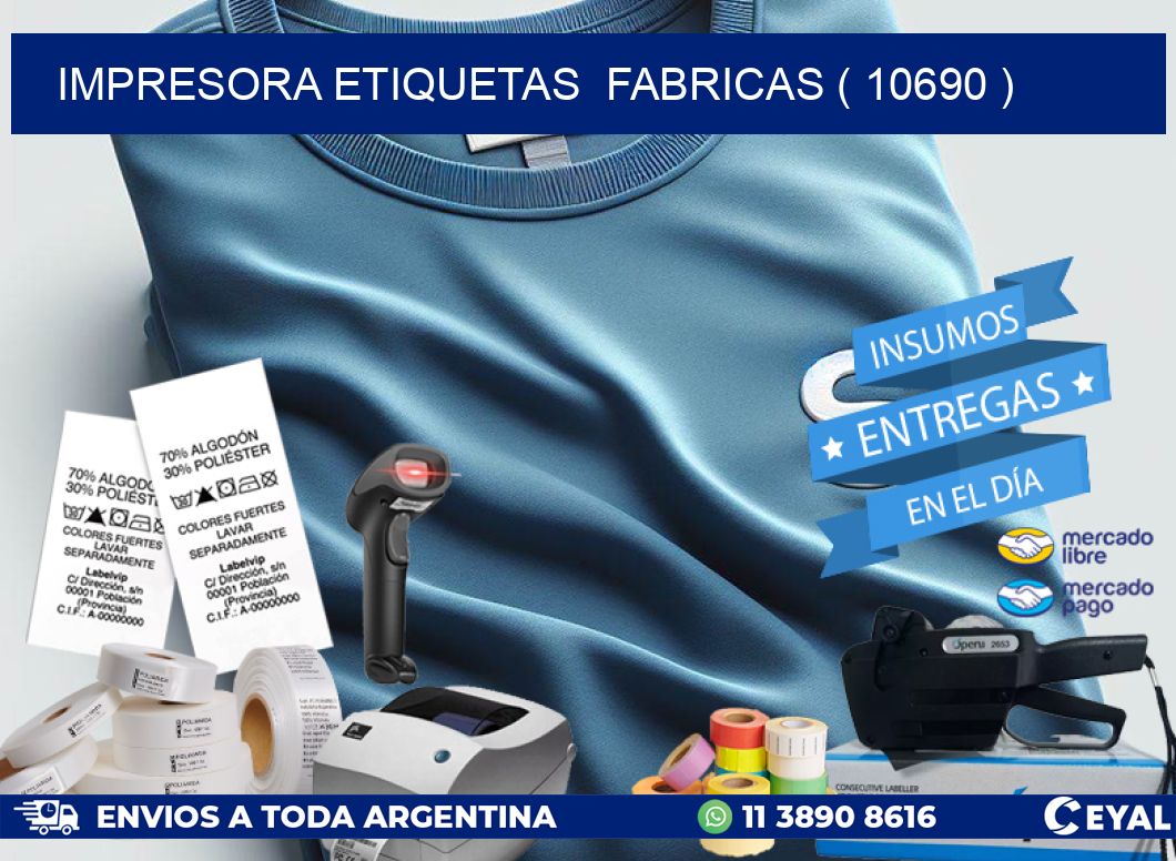 impresora etiquetas fabricas ( 10690 )