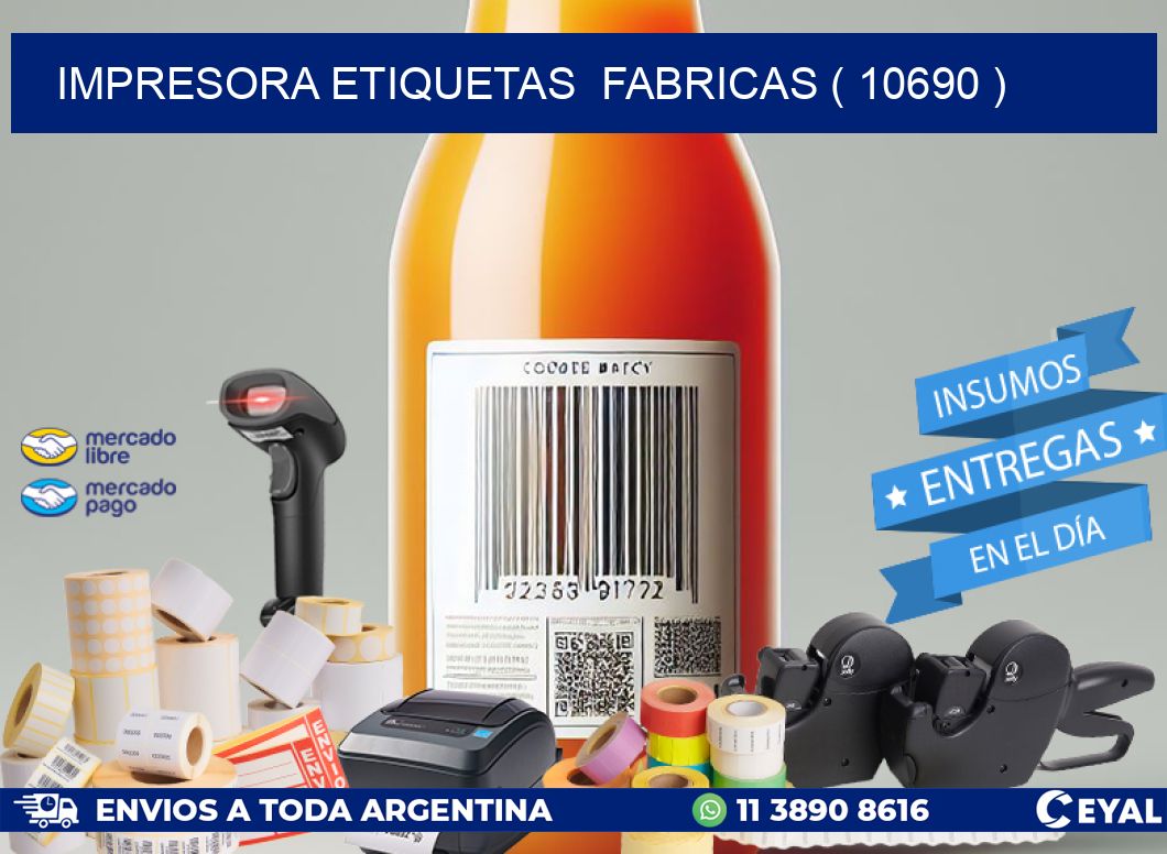 impresora etiquetas fabricas ( 10690 )