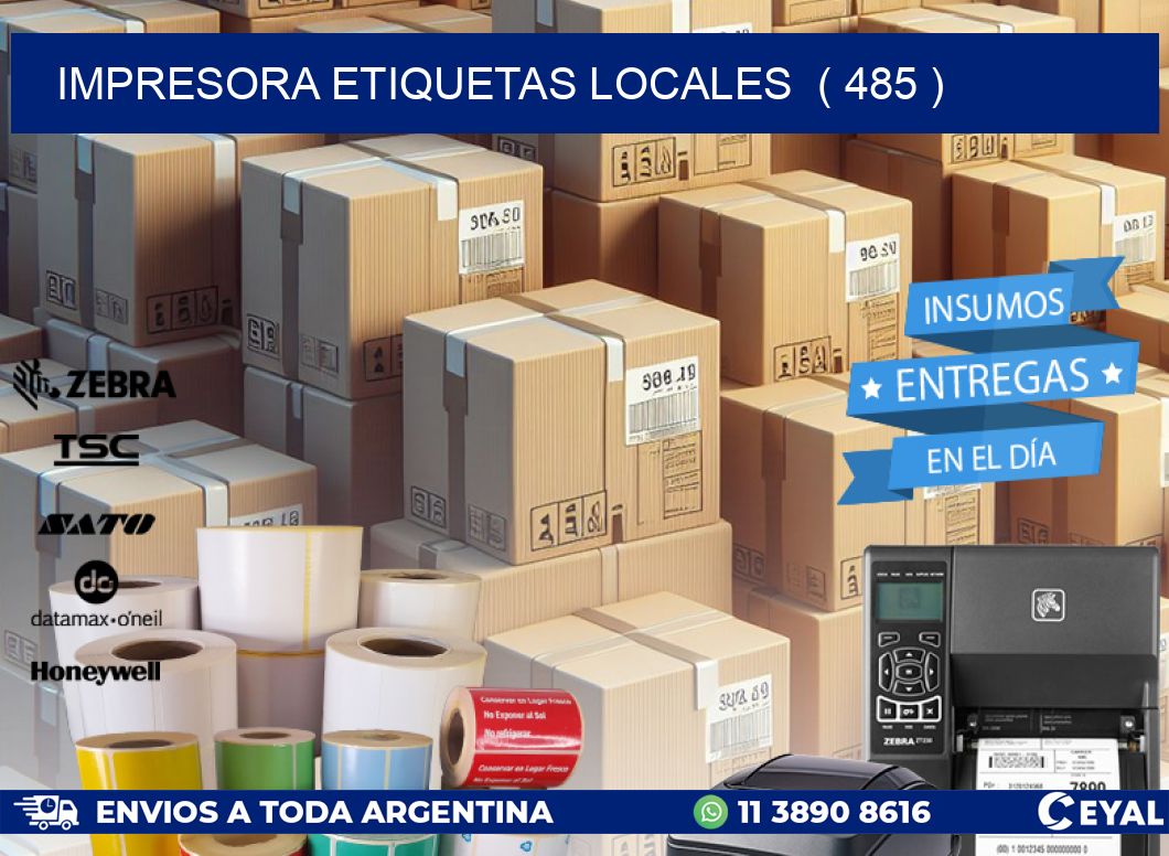 impresora etiquetas locales  ( 485 )