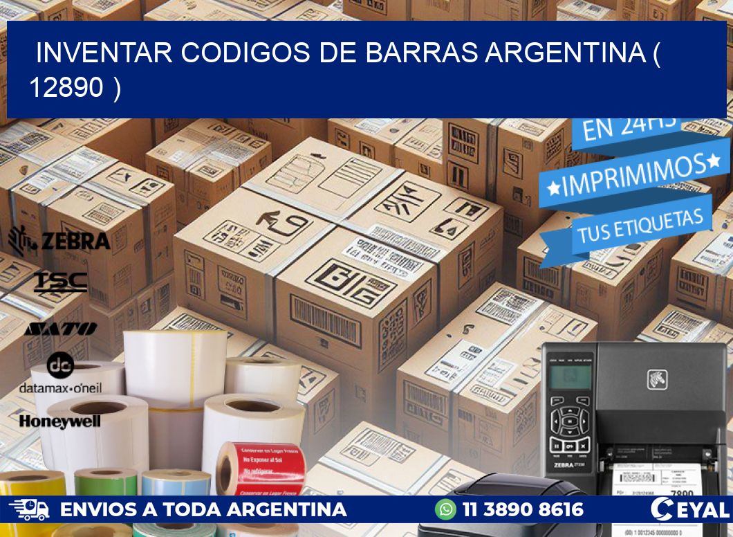 inventar codigos de barras argentina ( 12890 )