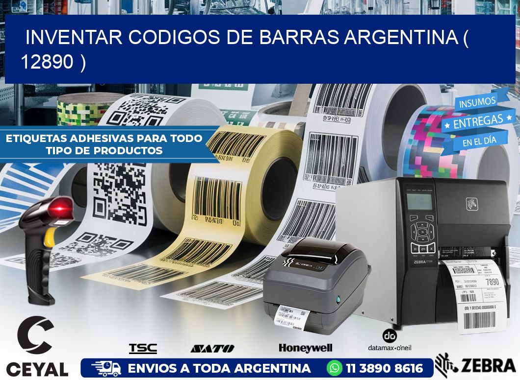 inventar codigos de barras argentina ( 12890 )