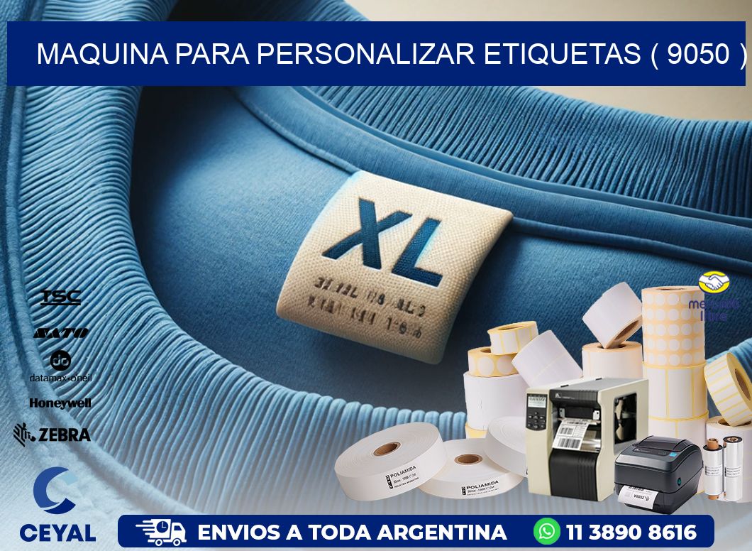 maquina para personalizar etiquetas ( 9050 )