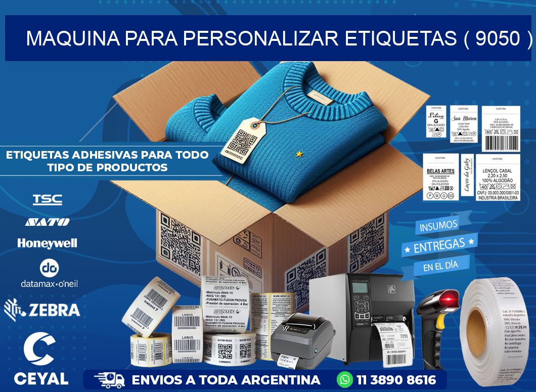 maquina para personalizar etiquetas ( 9050 )