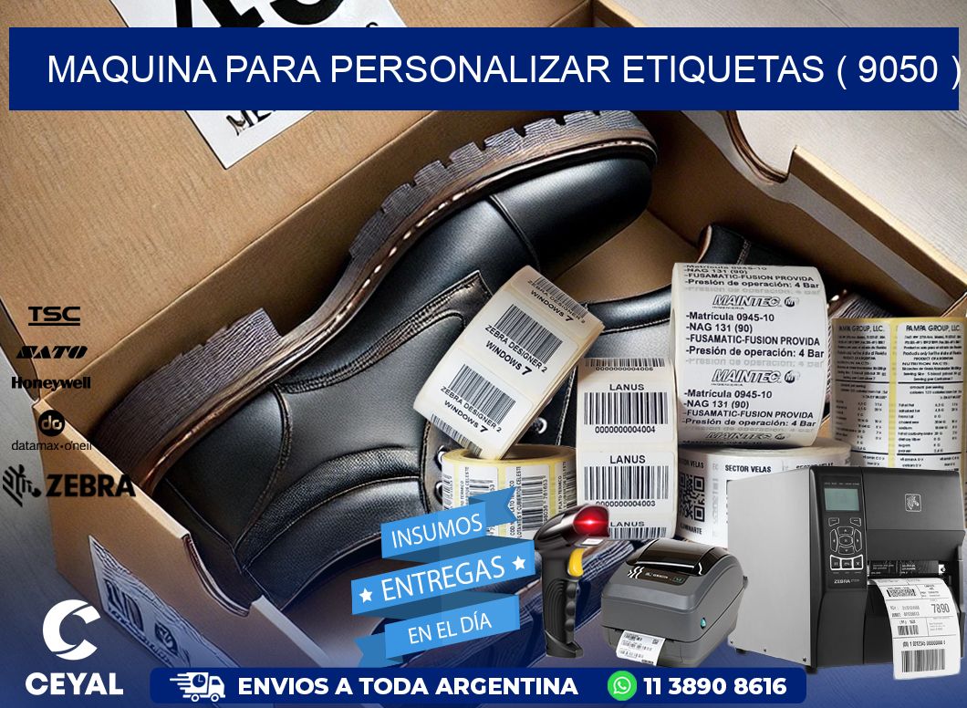 maquina para personalizar etiquetas ( 9050 )