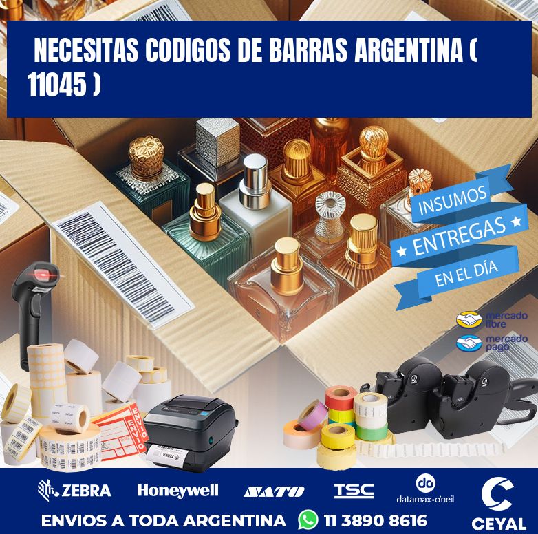 necesitas codigos de barras argentina ( 11045 )