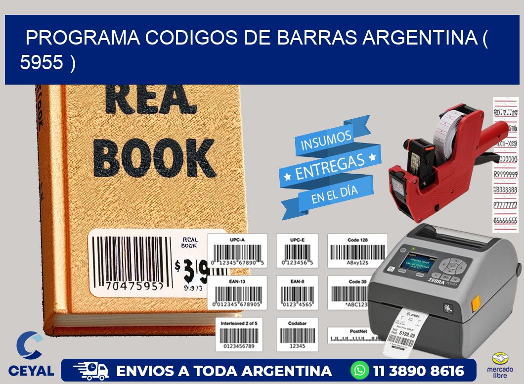 programa codigos de barras argentina ( 5955 )