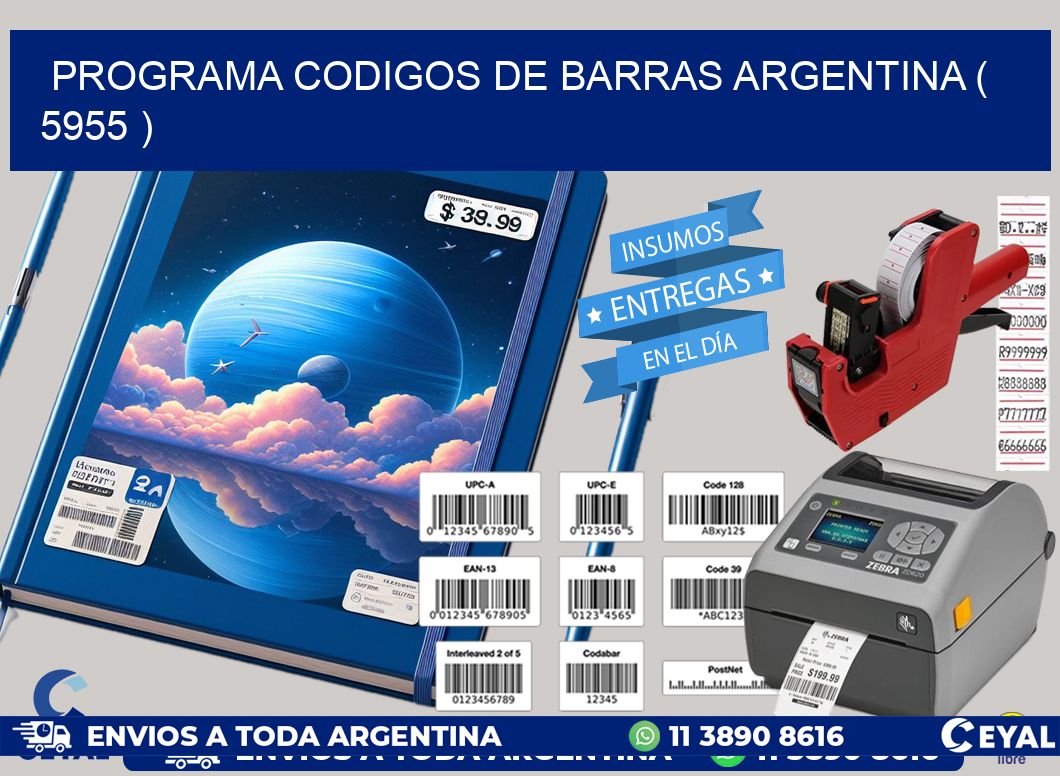 programa codigos de barras argentina ( 5955 )