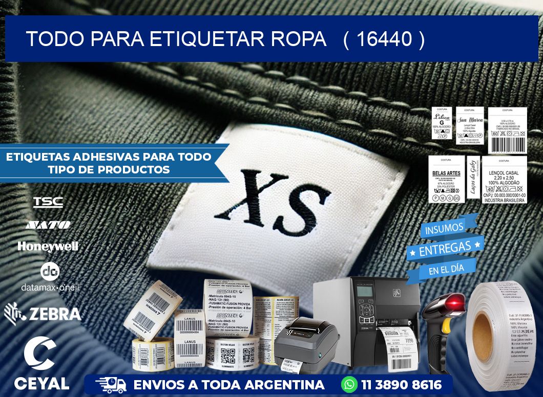 todo para etiquetar ropa   ( 16440 )