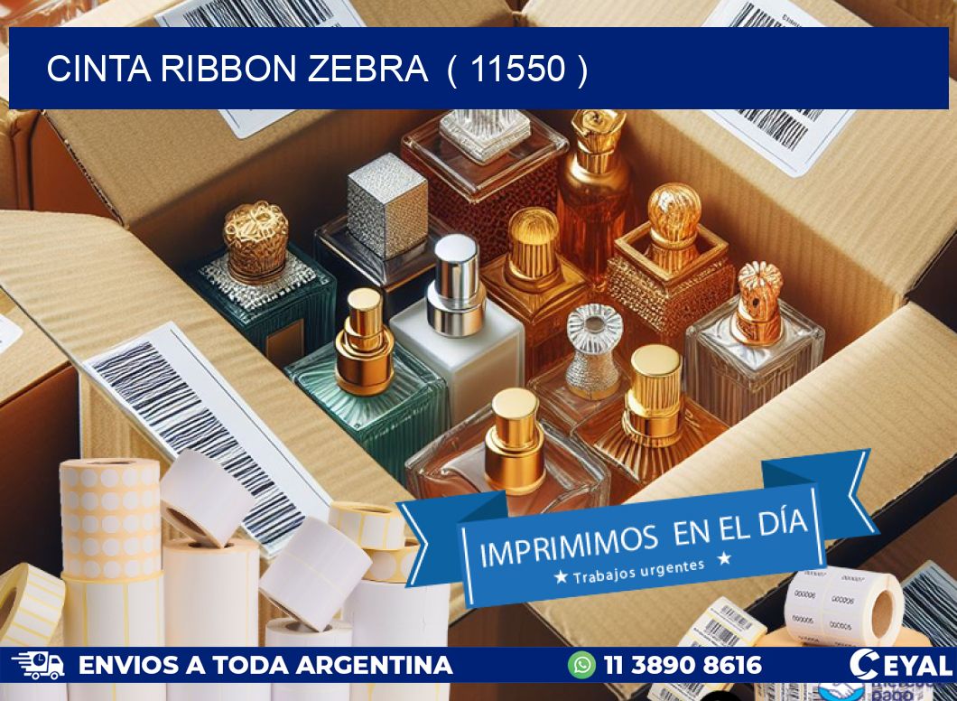 CINTA RIBBON ZEBRA ( 11550 )