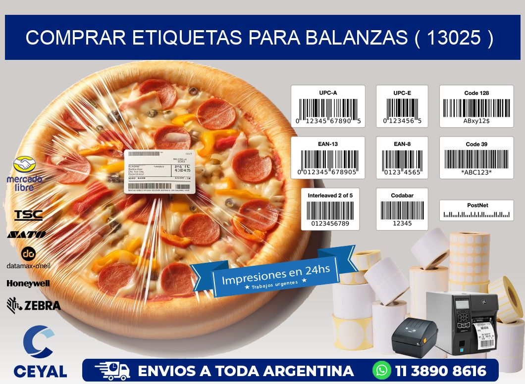 COMPRAR ETIQUETAS PARA BALANZAS ( 13025 )