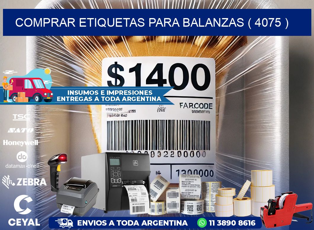 COMPRAR ETIQUETAS PARA BALANZAS ( 4075 )