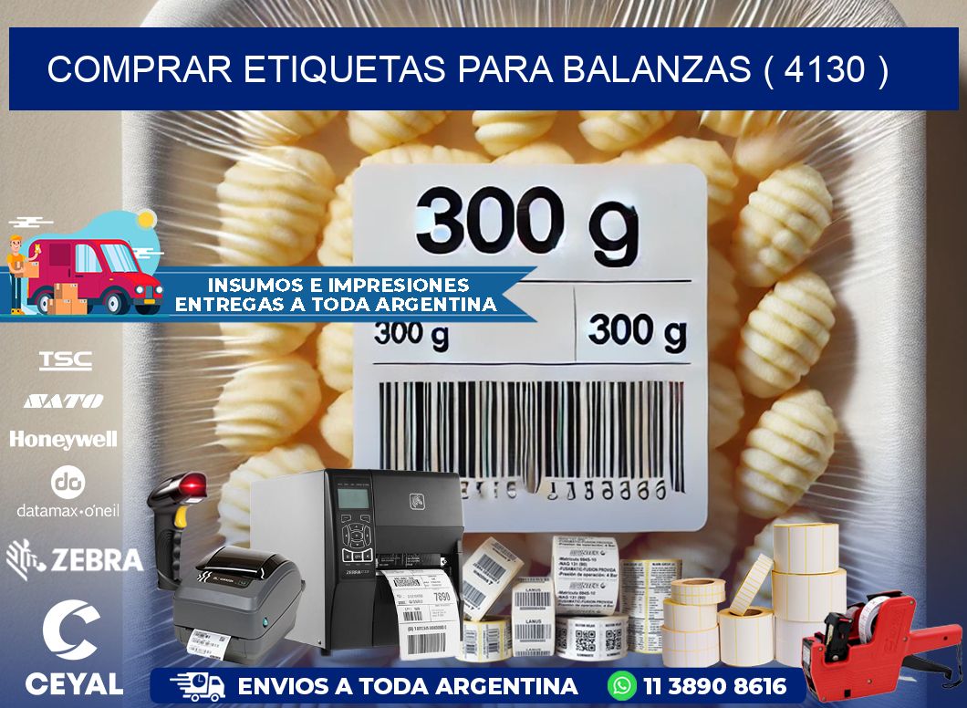 COMPRAR ETIQUETAS PARA BALANZAS ( 4130 )