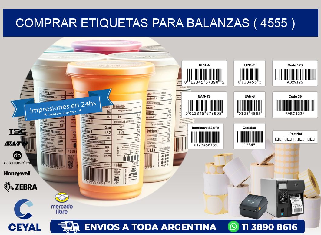 COMPRAR ETIQUETAS PARA BALANZAS ( 4555 )