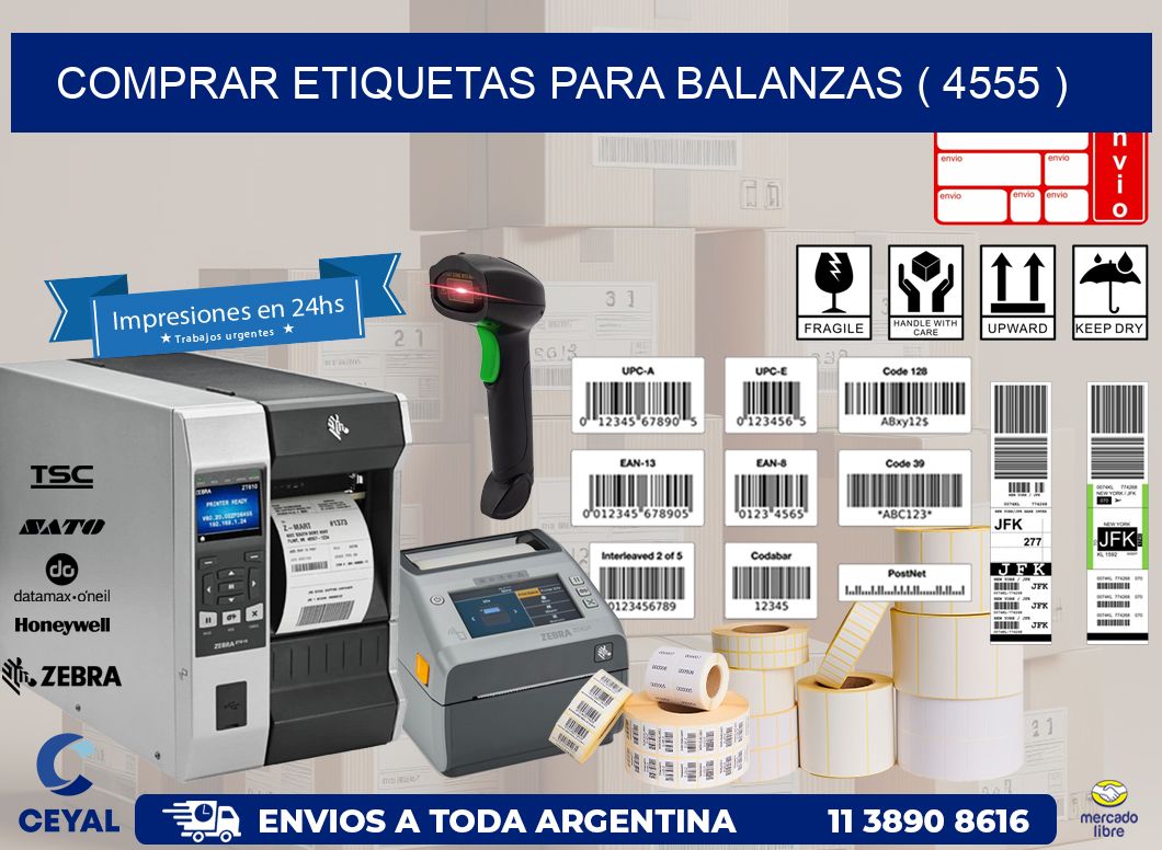 COMPRAR ETIQUETAS PARA BALANZAS ( 4555 )
