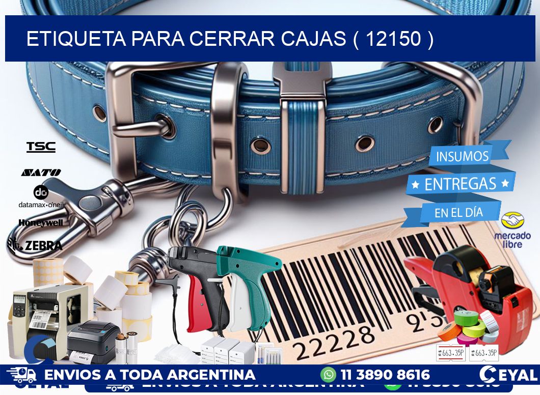 ETIQUETA PARA CERRAR CAJAS ( 12150 )