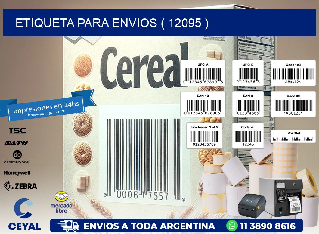 ETIQUETA PARA ENVIOS ( 12095 )