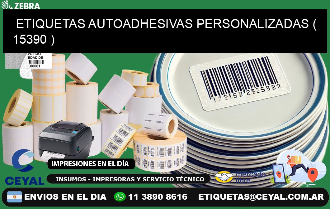 ETIQUETAS AUTOADHESIVAS PERSONALIZADAS ( 15390 )
