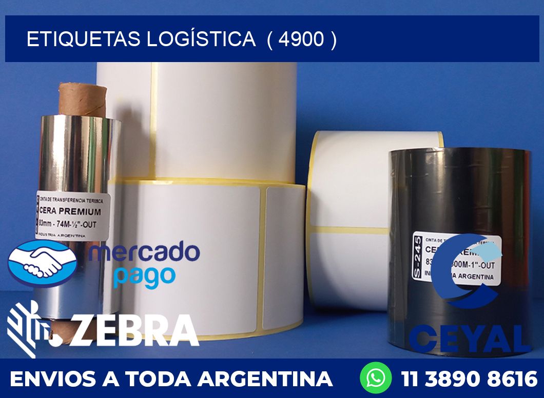 ETIQUETAS LOGÍSTICA  ( 4900 )