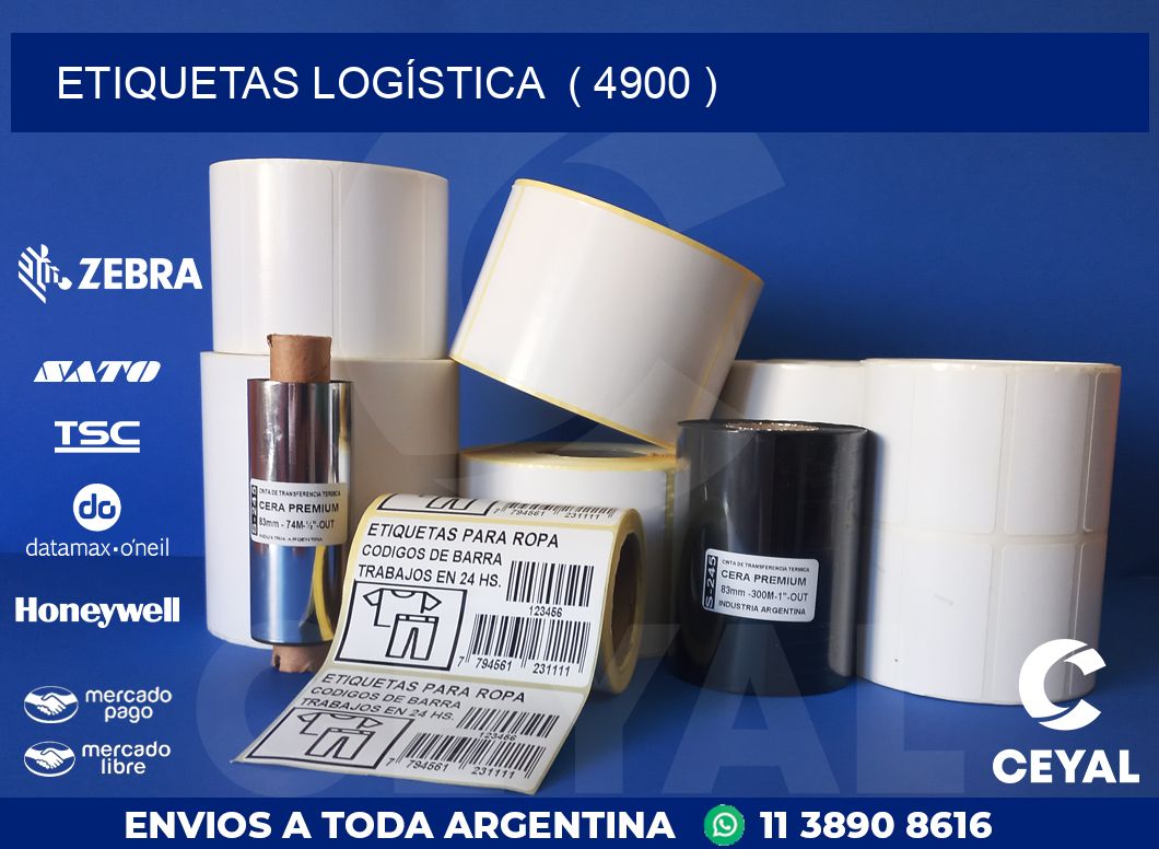ETIQUETAS LOGÍSTICA  ( 4900 )