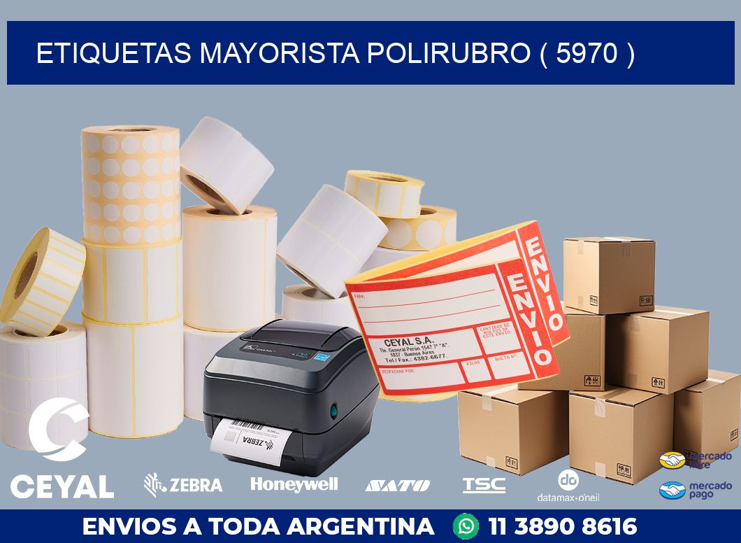 ETIQUETAS MAYORISTA POLIRUBRO ( 5970 )
