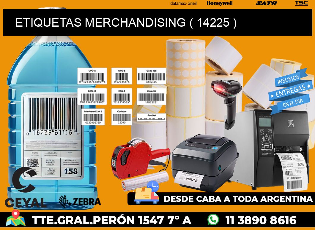 ETIQUETAS MERCHANDISING ( 14225 )