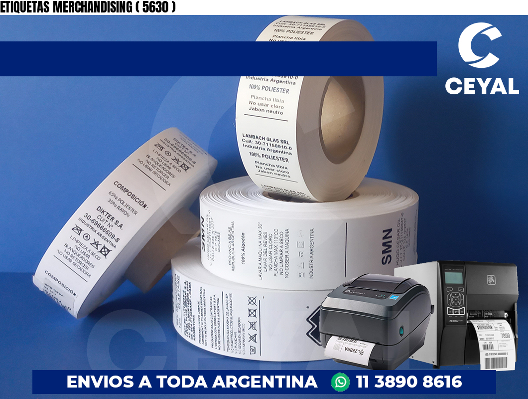 ETIQUETAS MERCHANDISING ( 5630 )