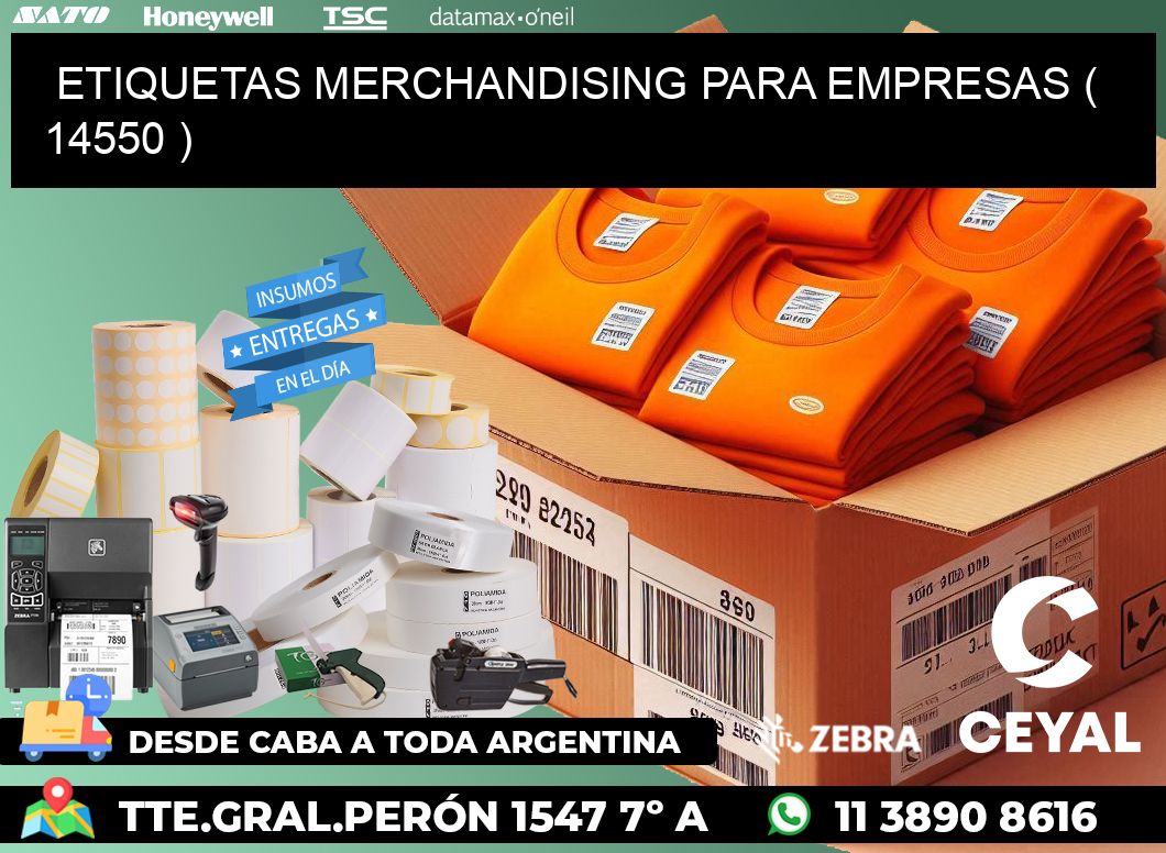 ETIQUETAS MERCHANDISING PARA EMPRESAS ( 14550 )