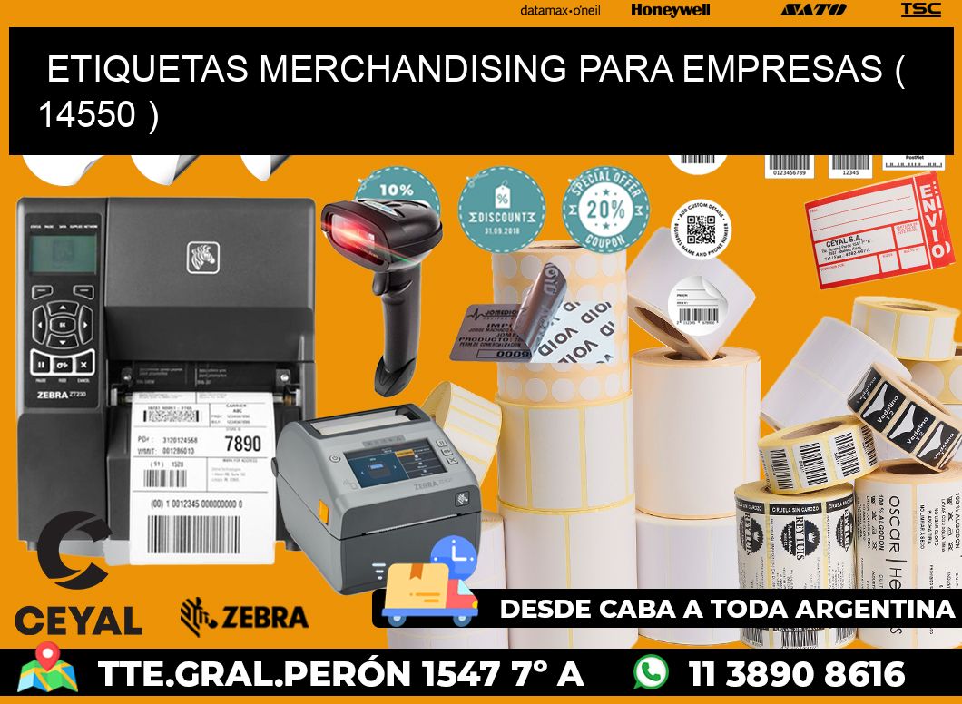 ETIQUETAS MERCHANDISING PARA EMPRESAS ( 14550 )