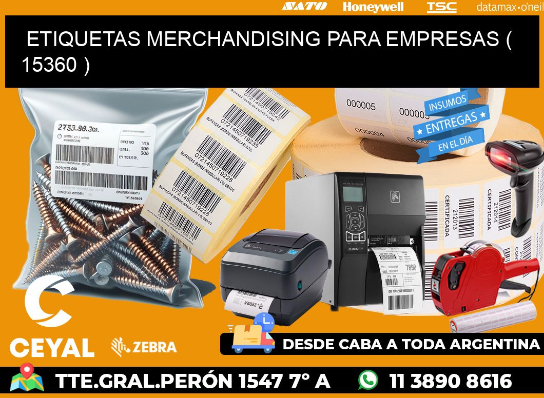 ETIQUETAS MERCHANDISING PARA EMPRESAS ( 15360 )